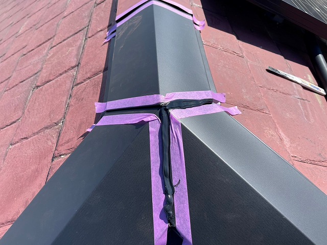 貫板交換　木貫　アサヒ金属　棟包